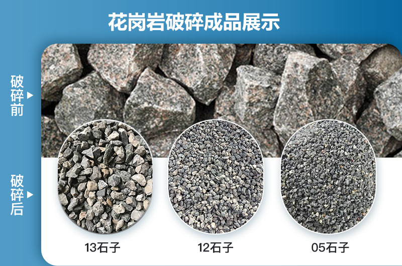 花崗岩破碎成品
