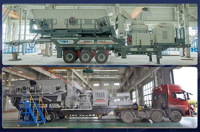 移動破碎站發貨現場