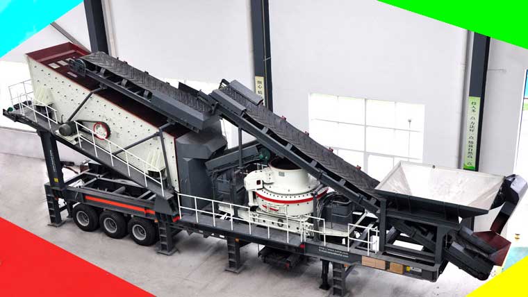 移動破碎製砂一體(ti) 機現場案例