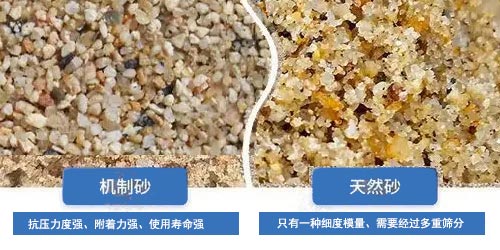 機製砂和河沙區別