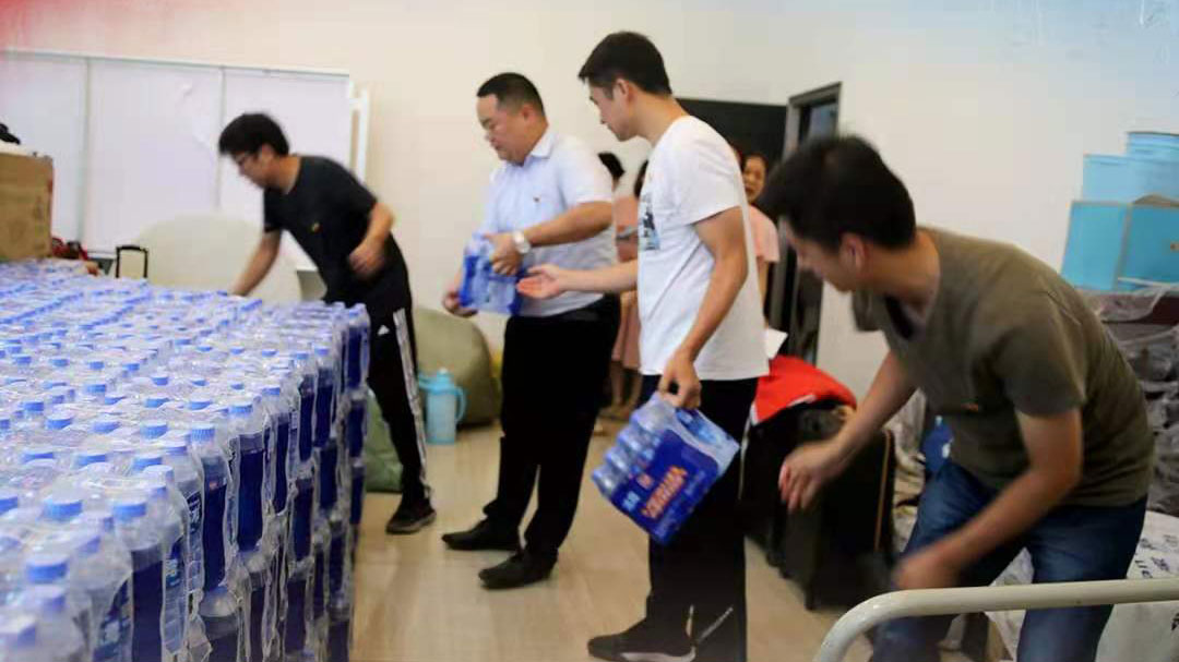 必威betway平台捐贈抗洪救災水源