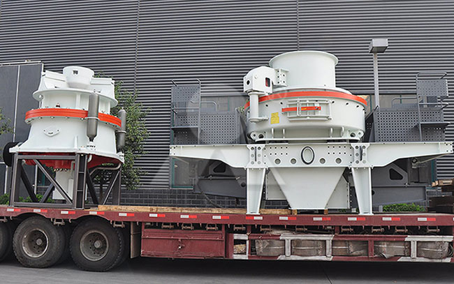 花崗岩製砂機發貨現場
