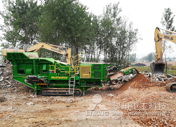 河南周口建築垃圾處理項目