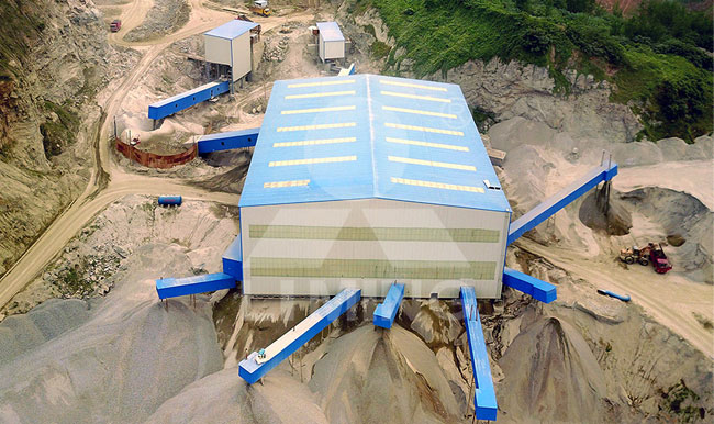 全封閉式綠色環保型碎石生產(chan) 線