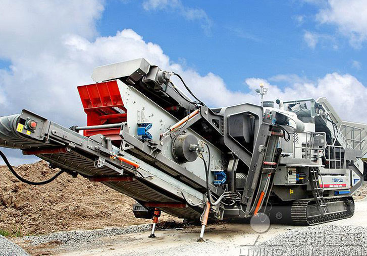 履帶式移動破碎站