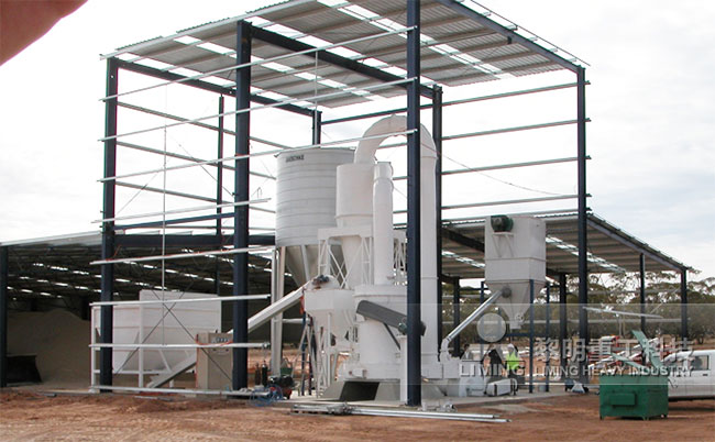 內(nei) 蒙古阿拉善盟石灰石製粉項目總包生產(chan) 線