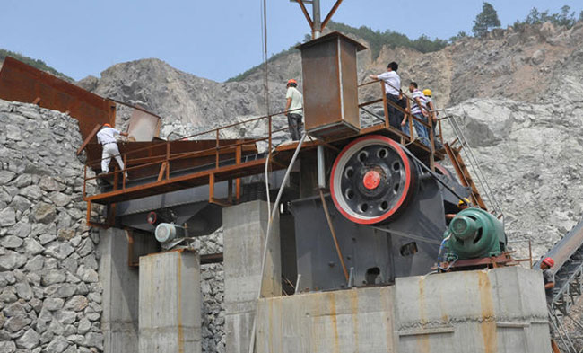 甘肅文縣石灰石製砂生產(chan) 線