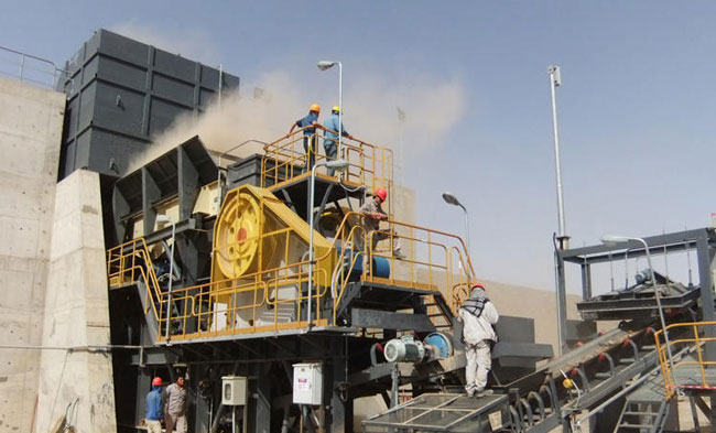 津巴布韋花崗岩破碎生產(chan) 線