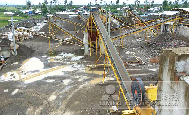 菲律賓塔克洛班河岩破碎生產(chan) 線