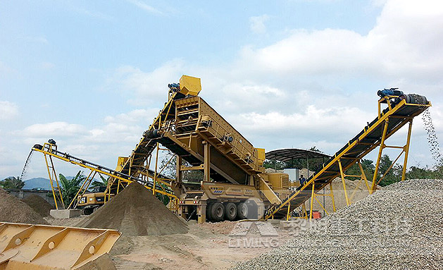 老撾萬(wan) 象河卵石製砂生產(chan) 線